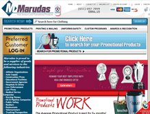 Tablet Screenshot of marudas.com